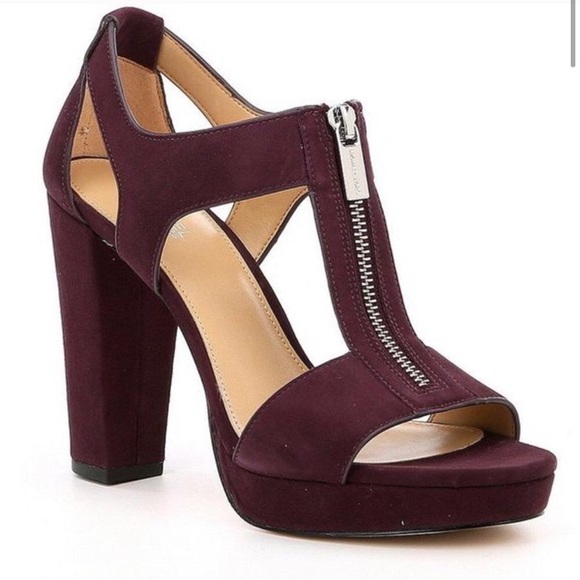 Michael Kors Shoes - Michael Kors Suede Block Heels